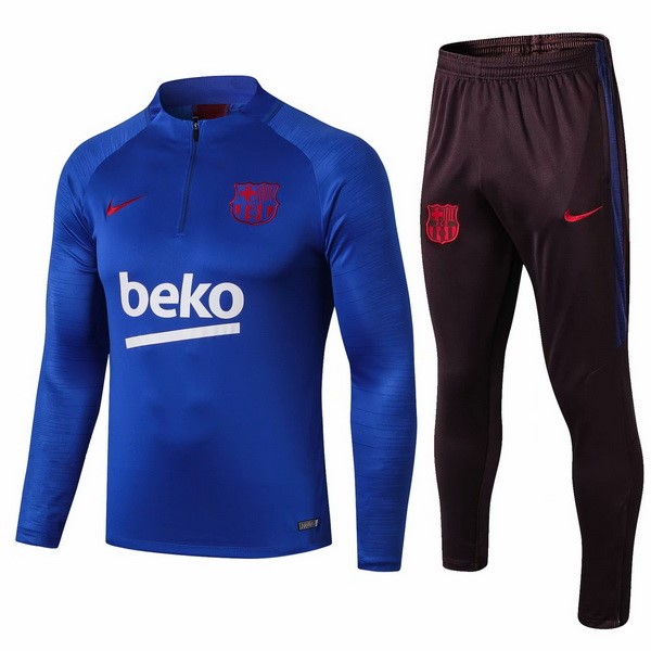 Chandal Niño Barcelona 2019 2020 Azul Rojo